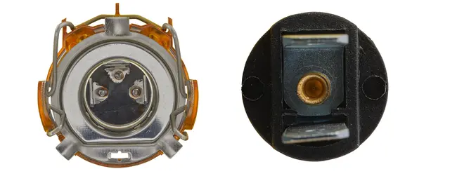 Lysk.H4 m/park og  12V pærer Hella 