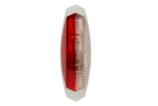 Omrisslykt hvit bunnplate Ve 12V Hella 