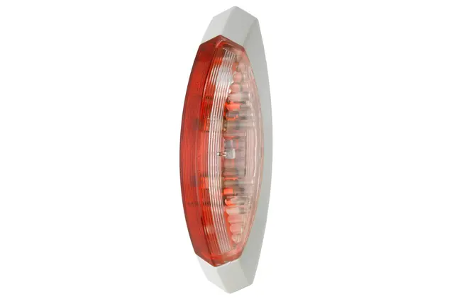 Omrisslykt hvit bunnplate Ve 12V Hella 
