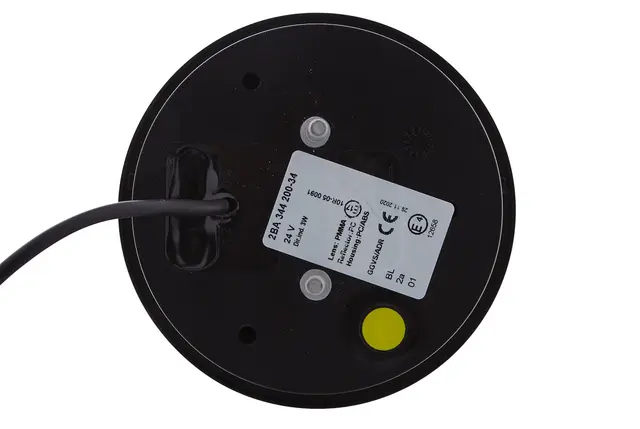 LED Blinklykt gult glass 12 led Hella 