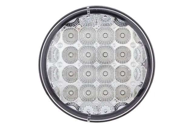 LED Blinklykt gult glass 12 led Hella 