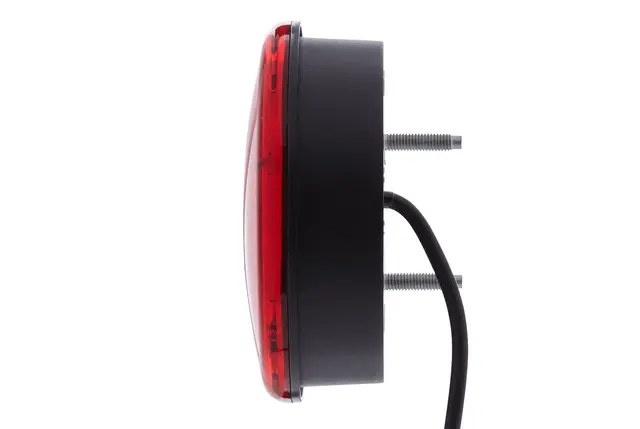 LED Bak-/bremselykt rødt glass 24 led Hella 