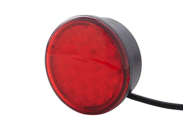 LAMP RED SIGNAL 83MM RND MD12/24     2XD Hella 