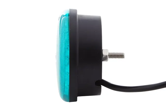 LAMP GREEN SIGNAL 83MM RND MD12/24   2XD Hella 