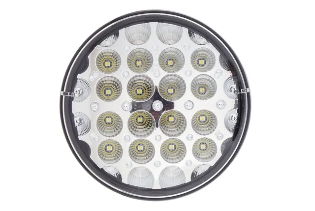 LED Ryggelykt 12-24v klart glass 25 hvit Hella 
