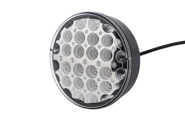 LED Ryggelykt 12-24v klart glass 25 hvit Hella 