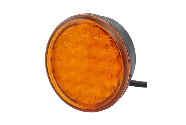 Blinklykt bak gult glass led 9-33V Hella 