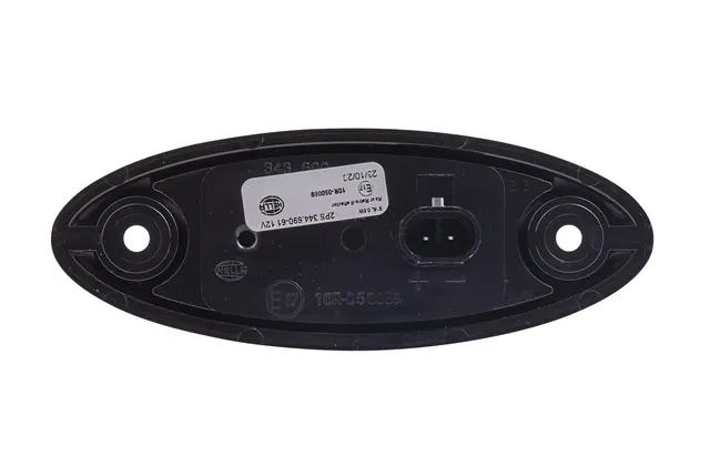 LED Sidemarkeringslykt Gul 12V Hella 