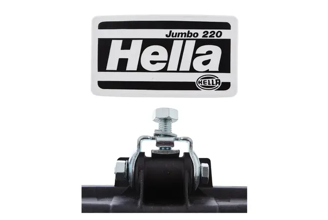 Lysk. H3 kurve-tåkelys Jumbo 220 Hella 