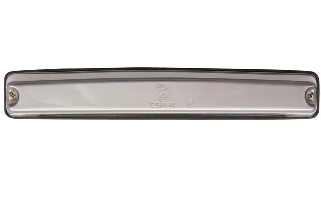 Lykt skilt sølvfarget påbygg. 260x45mm Hella 