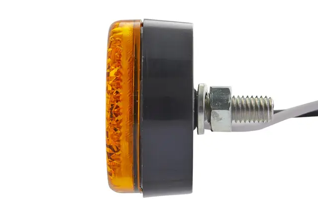 Sidemarkeringslykt LED 24v Gul Hella 