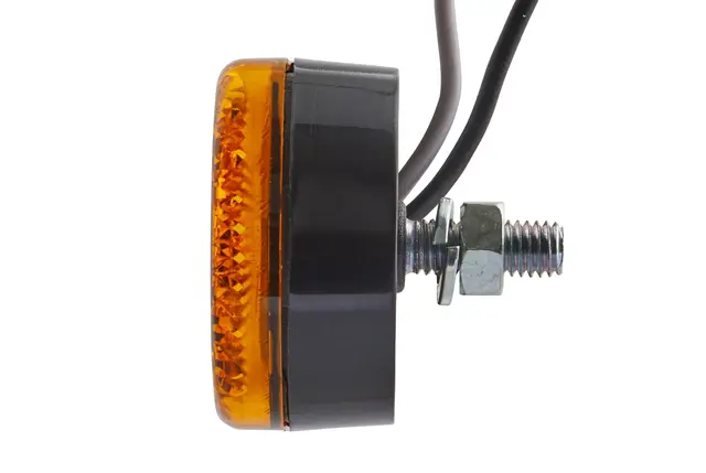 Sidemarkeringslykt LED 24v Gul Hella 