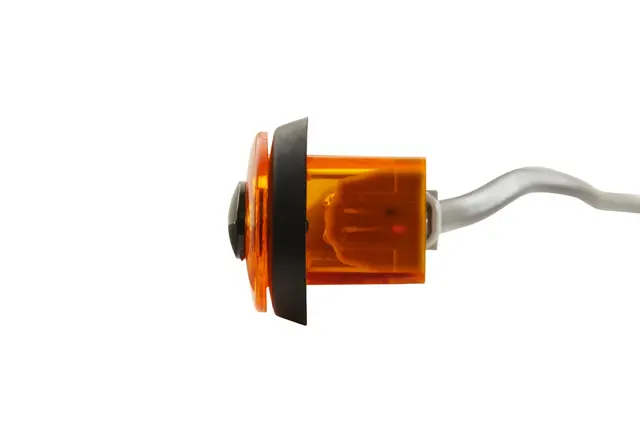 Sidemark.lykt LED 12/24V Gul glass 0,5m Hella 