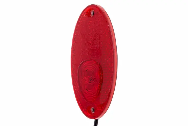 LED Markeringslykt 25v 2Led Rød Hella 
