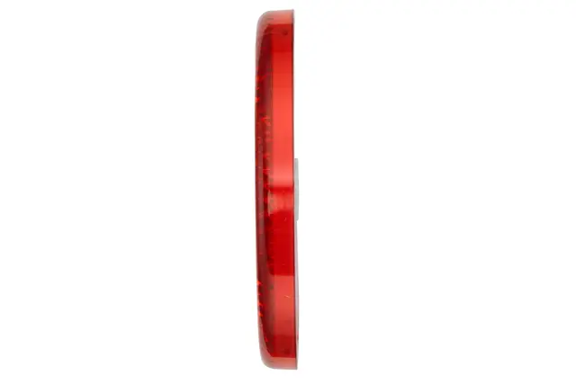 Refleks Rund Rød 60mm med hull Ø6mm Hella 