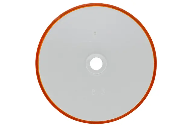 Rund Reflex Gul 60mm hull Ø6mm Hella 