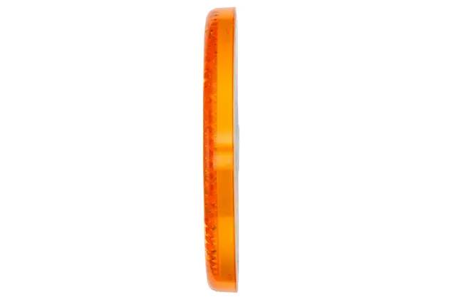 Rund Reflex Gul 60mm hull Ø6mm Hella 
