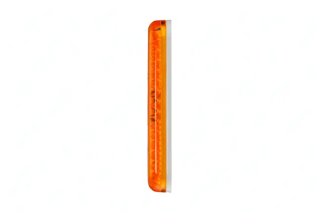 Firkant Refleks Gul 94x44mm hull 2xØ4,3m Hella 