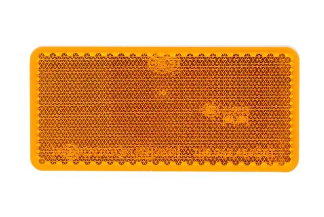 refleks gul selvklebende 94x44mm Hella 