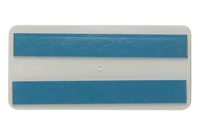 Firkant Refleks Hvit 94x44mm selvklebend Hella 