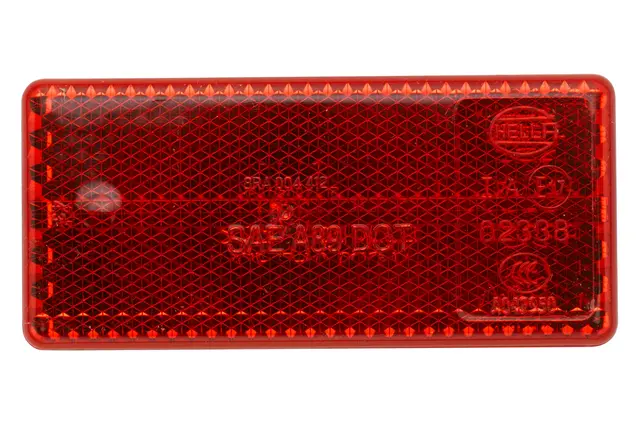 Refleks rød selvklebende 70x31,5mm Hella 