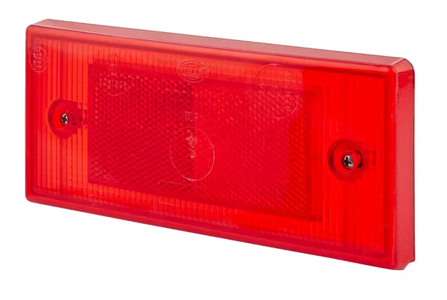 Refleks rød 196x88mm 003 734-SERIE Hella 