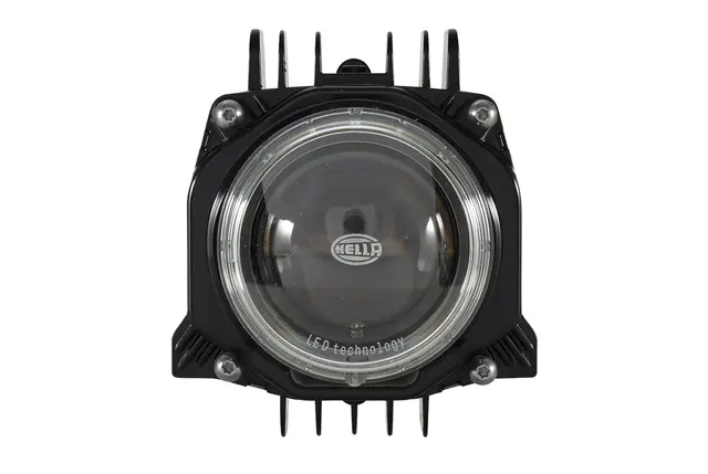 Mono-LED 90mm m/LED kontroll 12v Hella 
