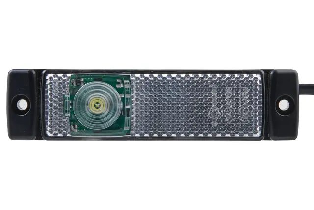 LED Markeringslykt 12V 1Led Hvit 500mm Hella 