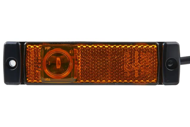 LED Markeringslykt 24V 1Led Gul 150mm Hella 