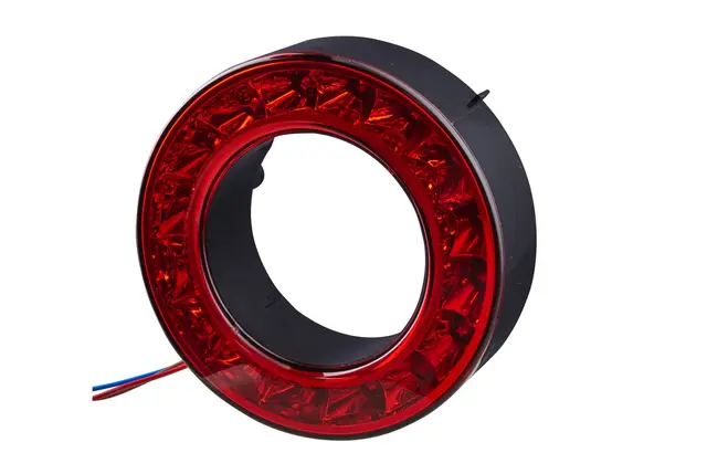 LED ring Baklykt ø60mm 24V Rød Hella 
