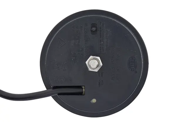 Bak/bremselykt glass rødt led 9-33V Hella 