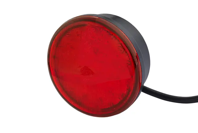 Bak/bremselykt glass rødt led 9-33V Hella 