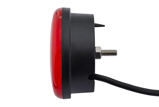 Bak/bremselykt glass rødt led 9-33V Hella 