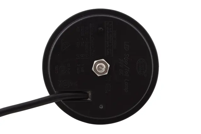 LED Bak/bremselykt Rødt glass 24V Hella 