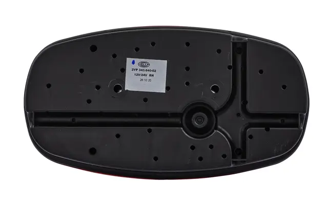 Baklykt Cargoluna 12/24V Hø Hella 