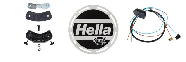 Luminator Metal Kurve-/tåkelyskaster Hella 