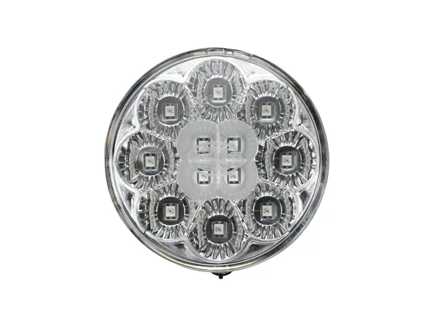 LED Blinklyklt klart glass 12 led 24V ba Hella 