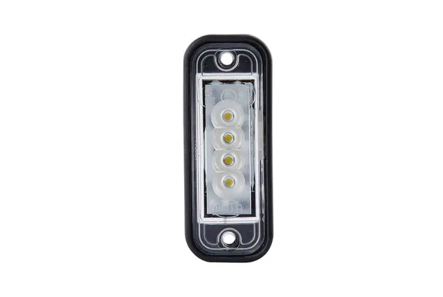 LED Skiltlykt f/innfelling 24V 1W Hella 