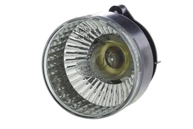 Ryggelykt klart glass m/pære 24V Hella 