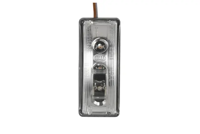 LED Blinklykt 12V 3led Klart glass til s Hella 