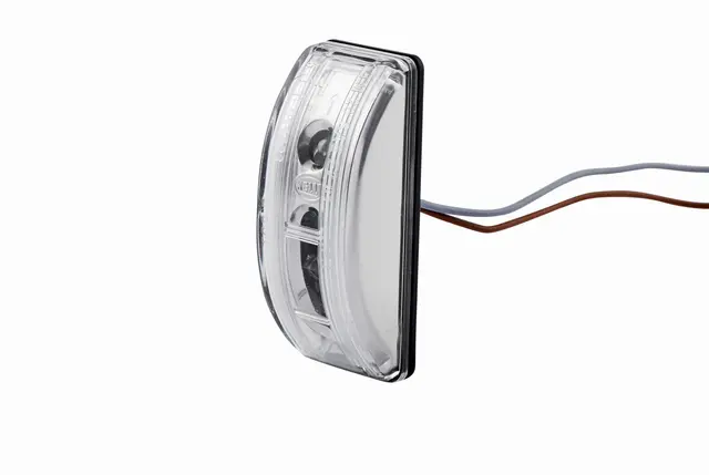 LED Blinklykt 12V 3led Klart glass til s Hella 