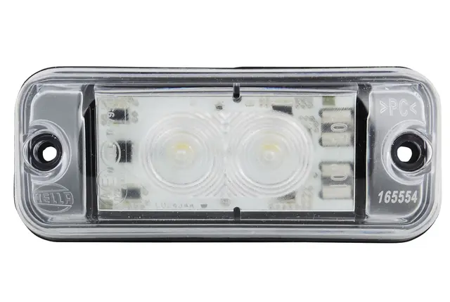 LED Markeringslykt hvit 24V 10-20gr Hella 