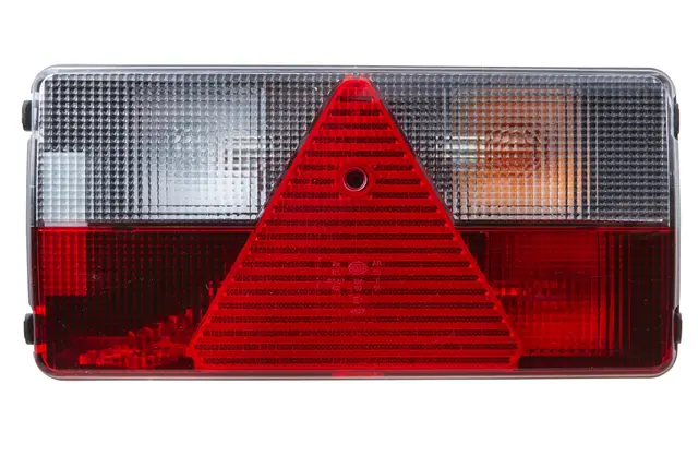 Baklykt m/trekantrefleks Hø 12V Hella 