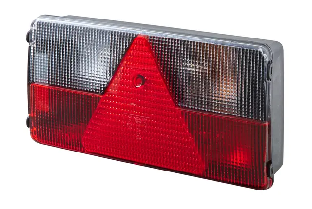 Baklykt m/trekantrefleks Hø 12V Hella 