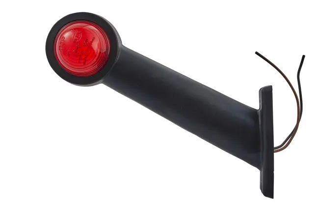 Gummiarmslykt rød/hvit lang Hella 