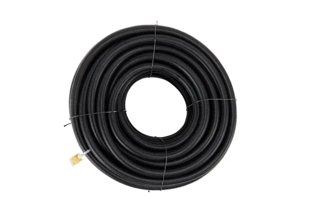 Korrugert rør m slisse Innvendig: 25,8mm Hella 