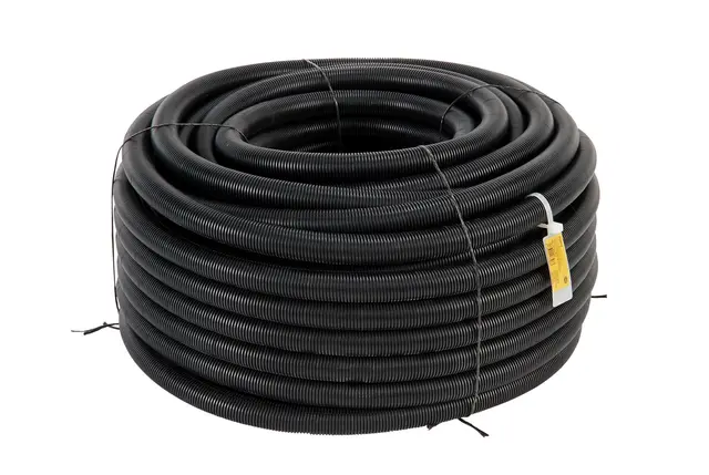 Korrugert rør m slisse Innvendig: 25,8mm Hella 