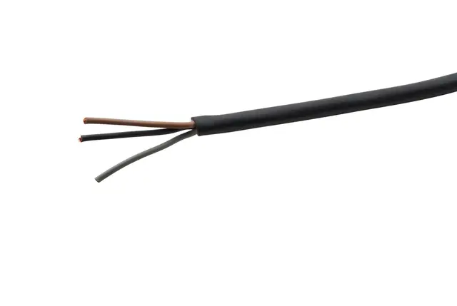 RUBBER CABLE 3X0,75 BK DIN57282      8KL Hella 