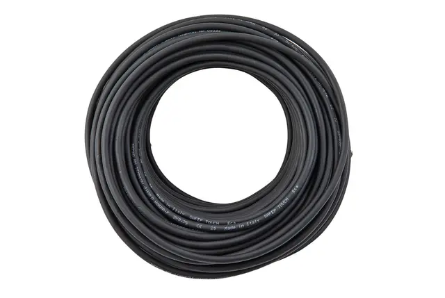 RUBBER CABLE 3X0,75 BK DIN57282      8KL Hella 