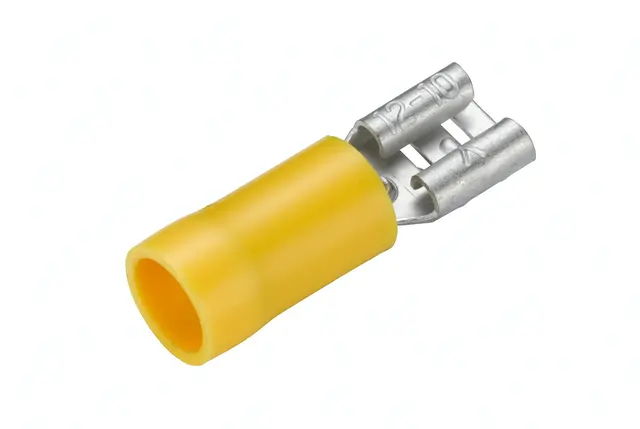 Kabelsko A4607FL 6,3mm gul Hella 